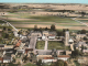Vue aérienne de la ville de Vennecy, Loiret