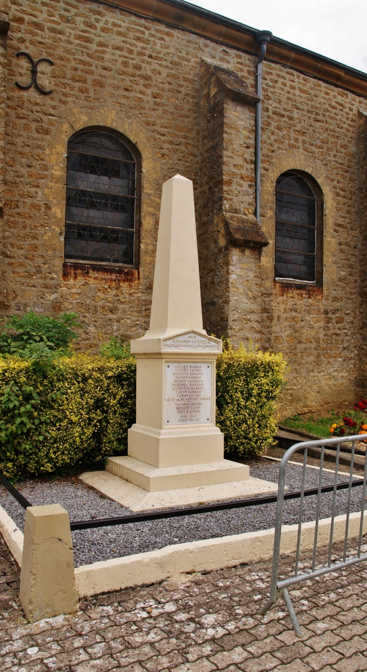 Monument aux Morts - Arreux