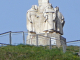 la statue du cheval Bayard vue de Bony