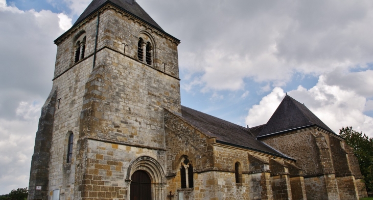 ,église Saint-Sulpice - Chémery-sur-Bar