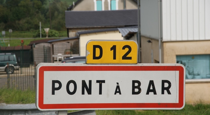 Pont-a-Bar commune de Dom-le-Mesnil