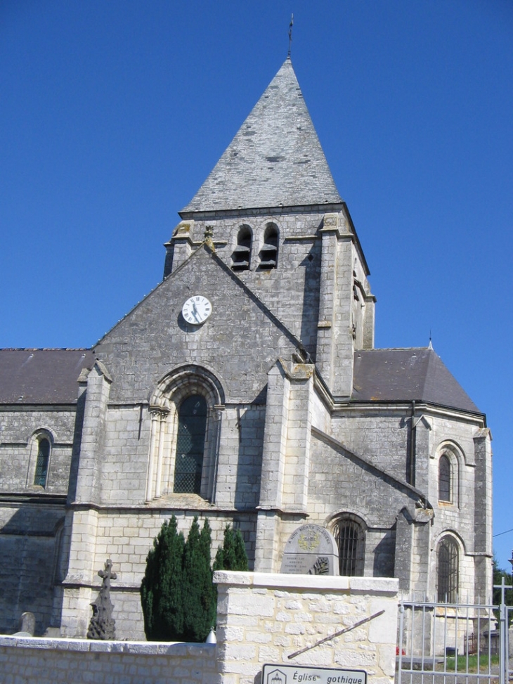 église st Jean Baptiste - Hannappes