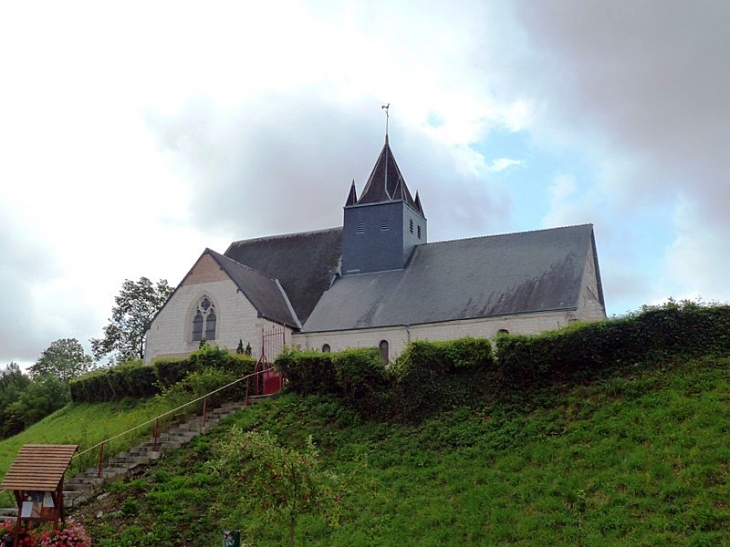 L'église - Justine-Herbigny