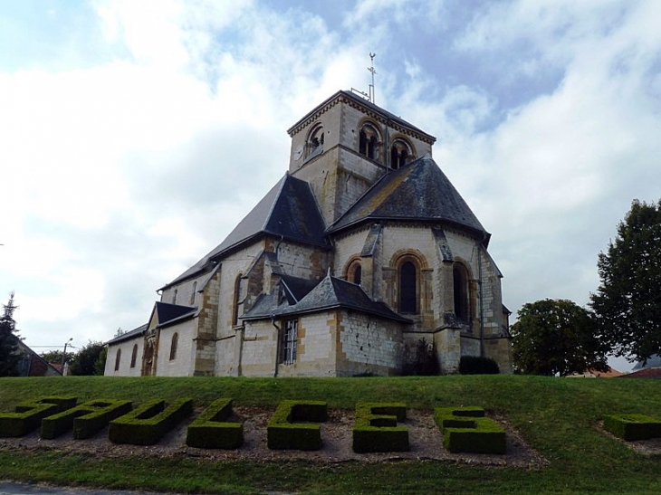 L'église - Saulces-Champenoises