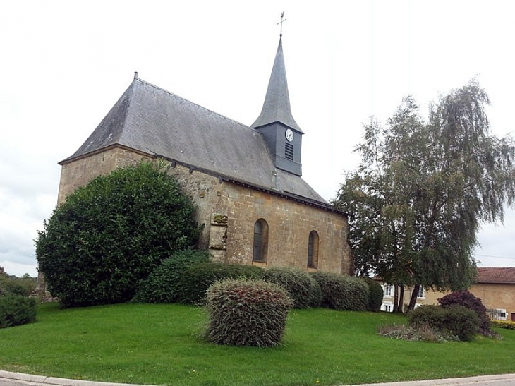 Derrière l'église - Thénorgues