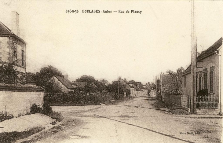 Route de plancy - Boulages