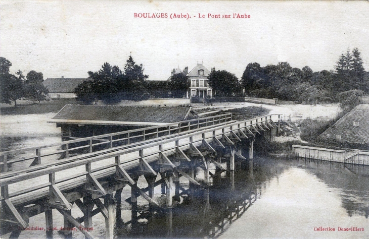 Le pont - Boulages