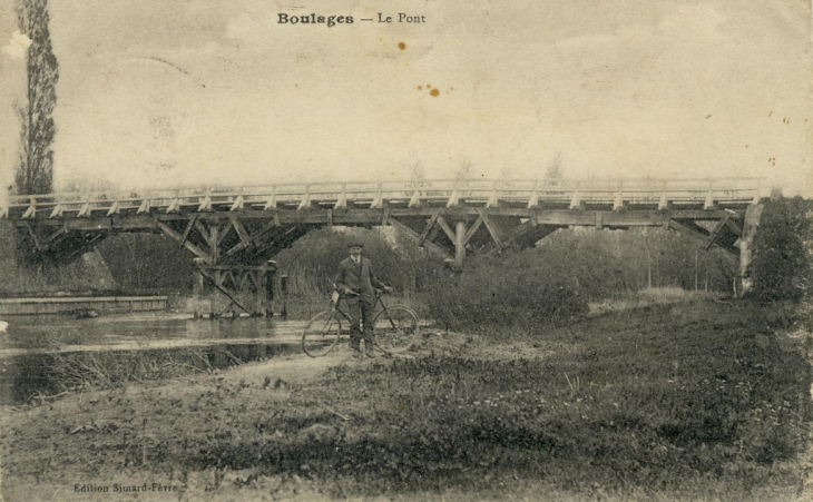 Le pont - Boulages