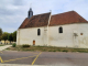 Belle église blanche de Courceroy (Aube)