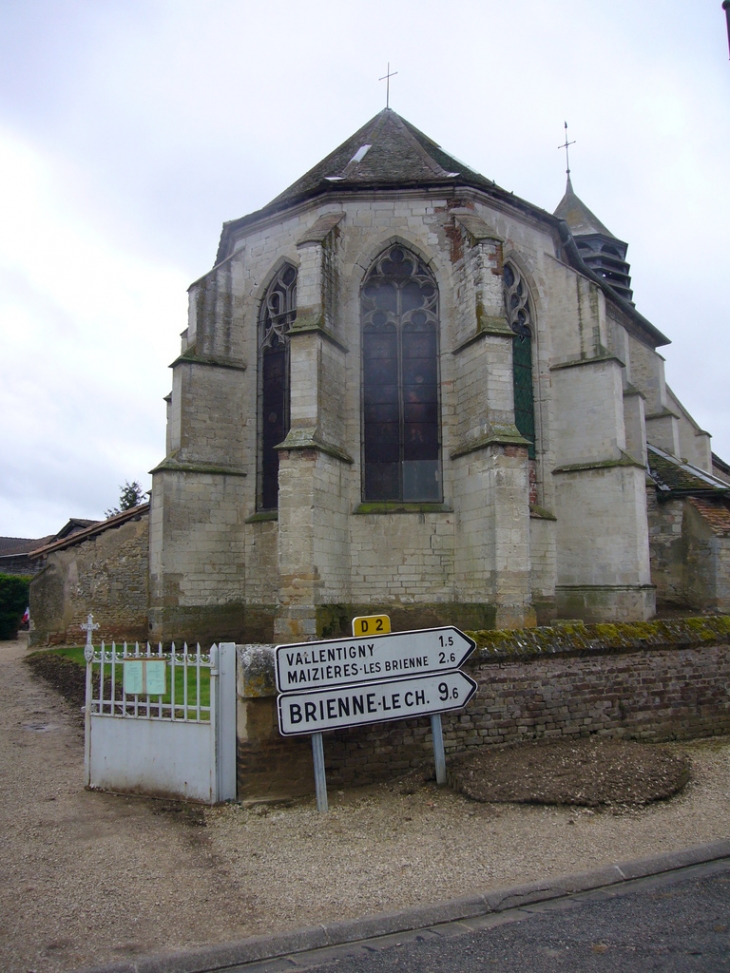 L'église - Hampigny