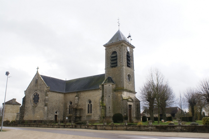 L'église de Lantages