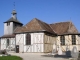 Photo suivante de Mathaux Eglise à pans de bois et clocher carré.