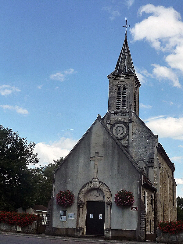 L'église de Laneuville à Bayard - Bayard-sur-Marne