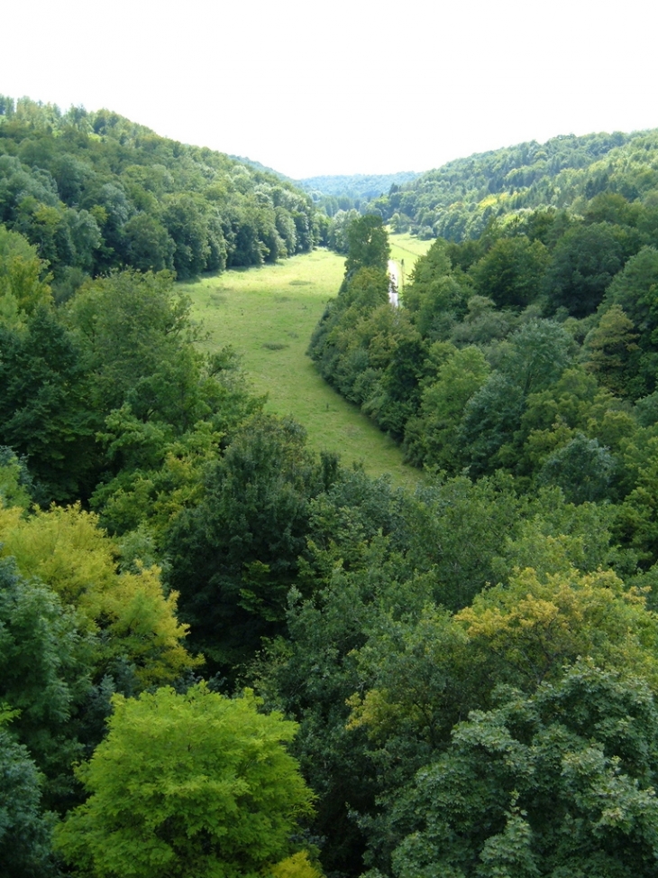Vallée de Sommermont vue du Viaduc - Chatonrupt-Sommermont