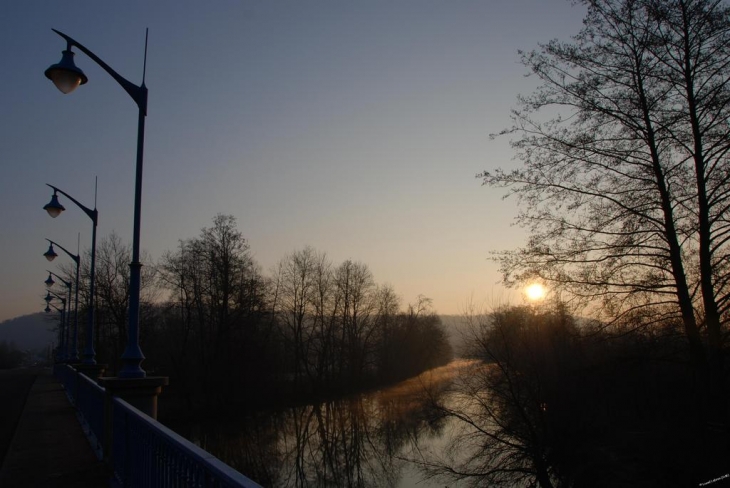 Le pont et la Marne - Chevillon