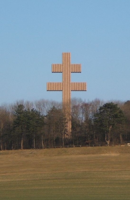 La croix de Lorraine - Colombey-les-Deux-Églises
