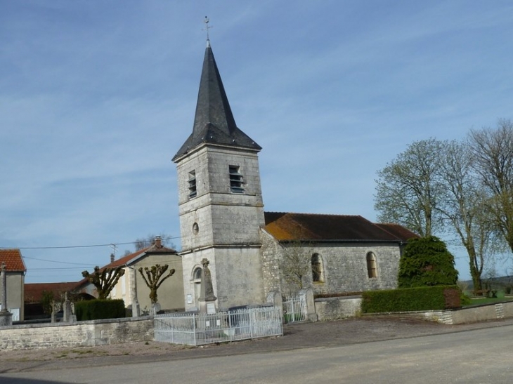 L'église de Pratz - Colombey-les-Deux-Églises
