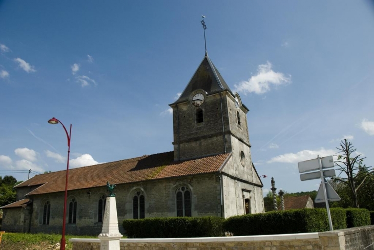 L'église St Louvent - Fontaines-sur-Marne