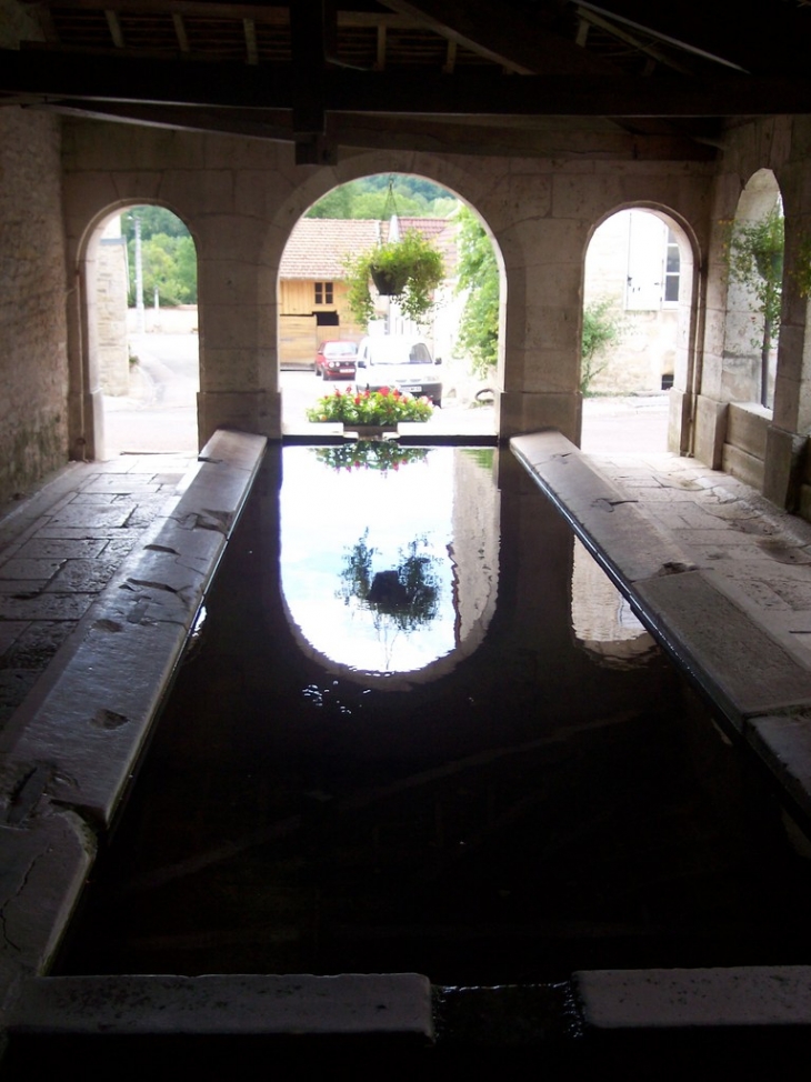 Interieur du lavoir - Luzy-sur-Marne