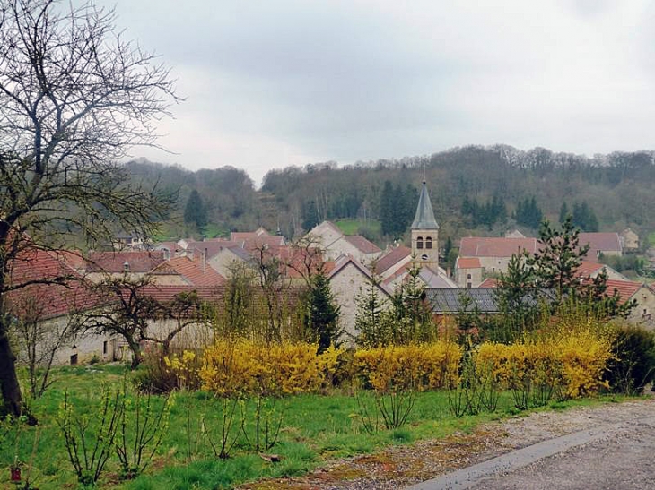 Vue sur le village - Noidant-le-Rocheux