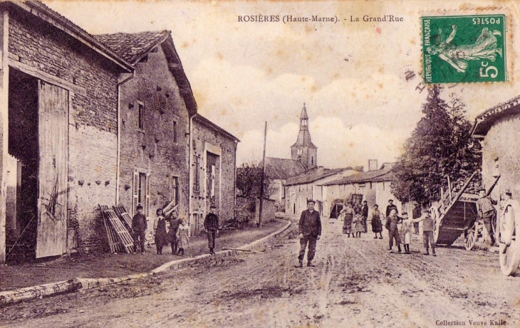 Grande Rue Rozières - Sommevoire