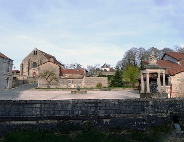 Le centre du village - Trémilly