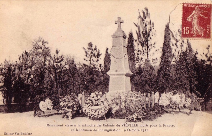 Monument Inauguration - Viéville