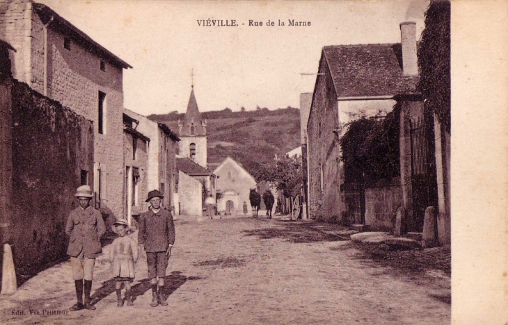 Rue de la Marne - Viéville