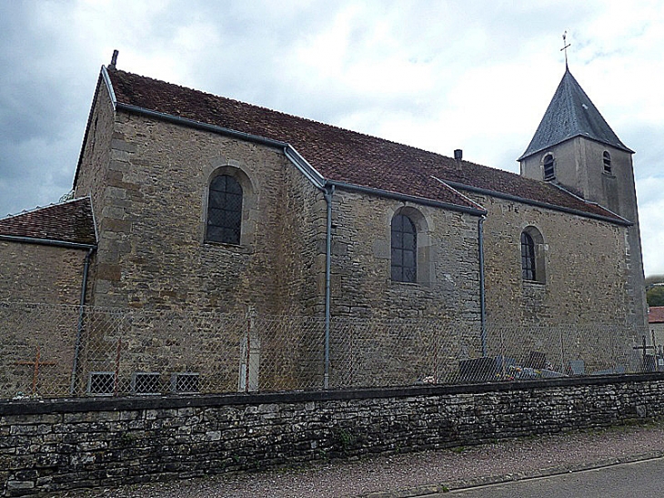 Saint Michel : l'église - Villegusien-le-Lac