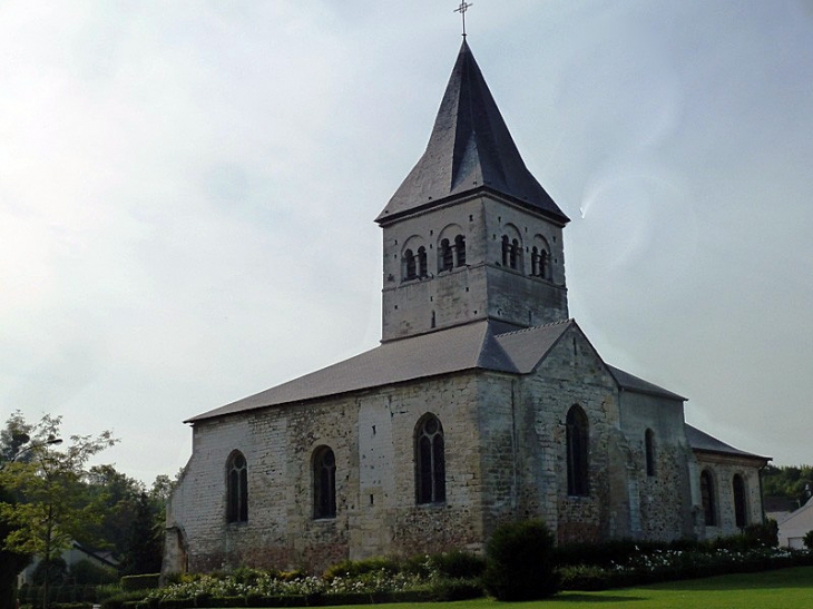 L'église - Bazancourt