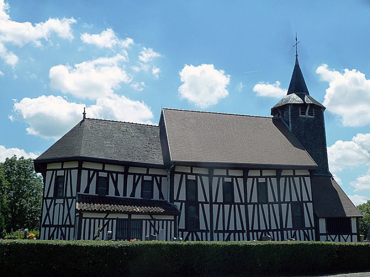 L'église à pans de bois - Châtillon-sur-Broué