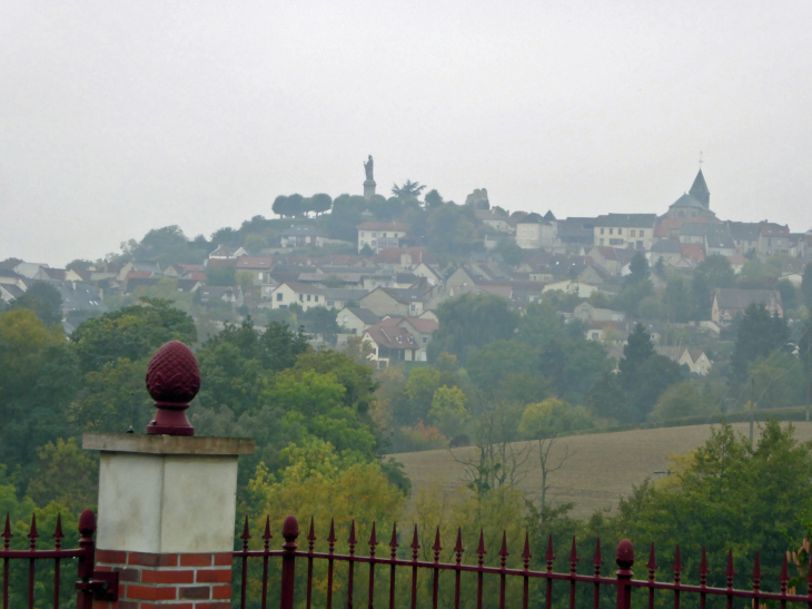 Vue sur le village - Châtillon-sur-Marne