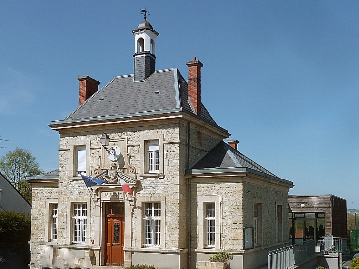 La mairie - Courcelles-Sapicourt