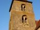 Le clocher de l'église