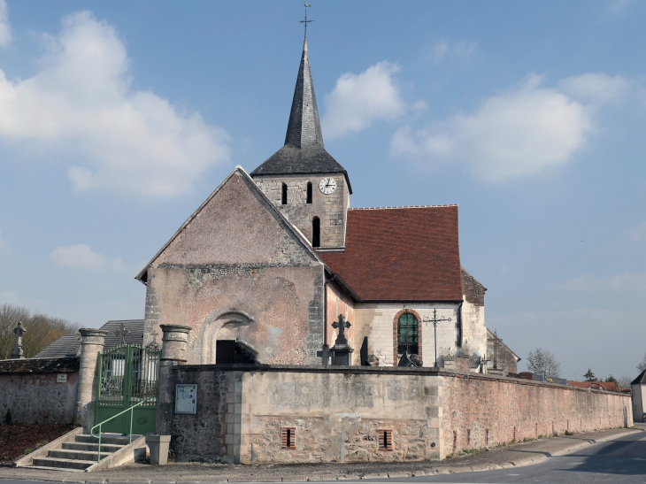 L'église - Gourgançon