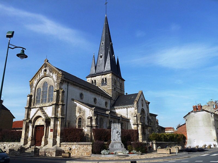 L'église - Isles-sur-Suippe