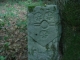 Photo suivante de Montgenost Borne située sur votre commune,auriez vous une indication sur le blason inscrit sur la pierre,svp merci