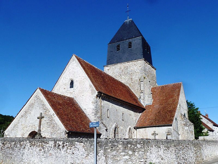 L'église de Courbeteaux - Montmirail