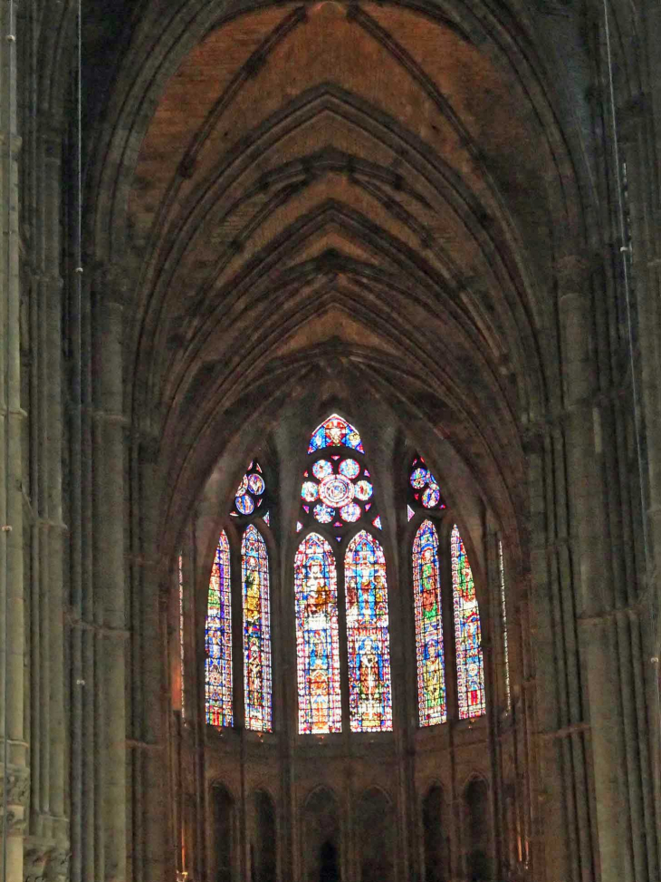 La cathédrale : le choeur - Reims