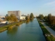 Photo suivante de Reims Les grands moulins ...vu de la coulée verte