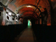 cave de champagne Pommery : la galaerie Liverpool ( les galeries portent le nom des villes clientes)