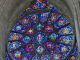 Photo suivante de Reims la cathédrale : une rosace du portail central