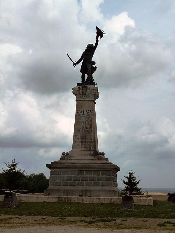 La statue du général Kellermann - Valmy