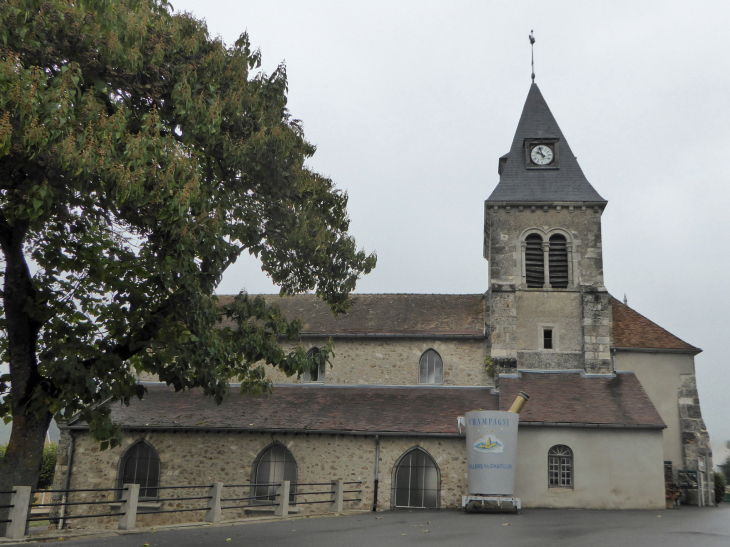 L'église et...le champagne - Villers-sous-Châtillon