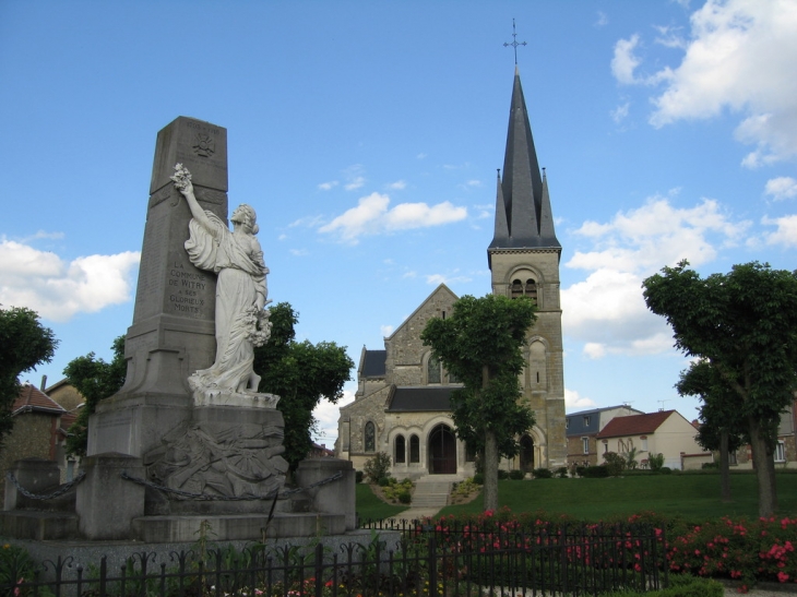 Eglise & Monument aux morts - Witry-lès-Reims