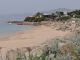 La plage d'Agosta et le 