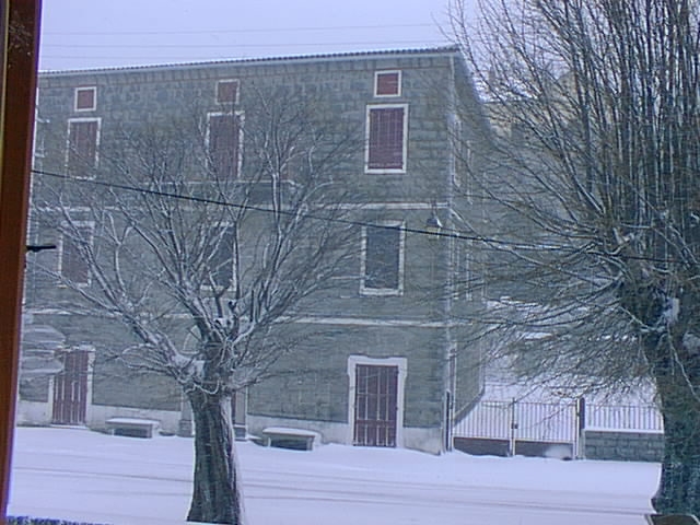 Cozzano sous la neige