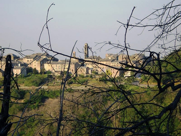 Vue sur le village - Penta-di-Casinca