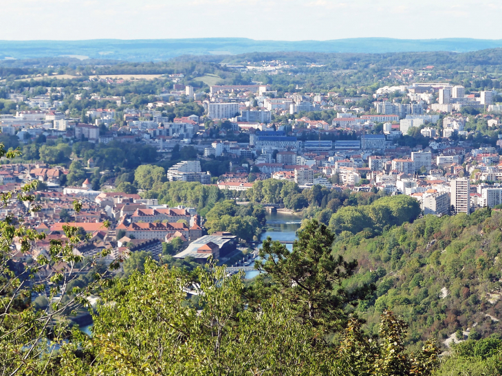La ville vue de Notre Dame de la Libération - Besançon