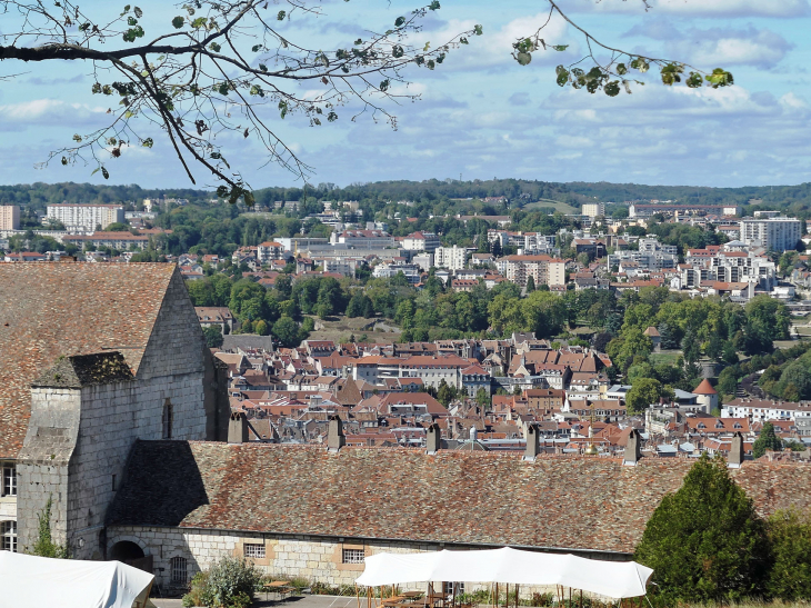 La ville vue de la citadelle - Besançon